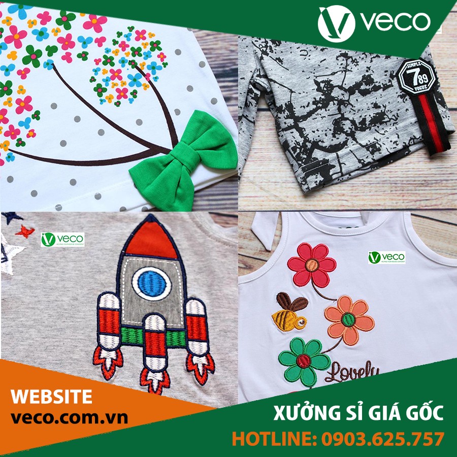 Xưởng may quần áo trẻ em xuất khẩu giá sỉ Veco